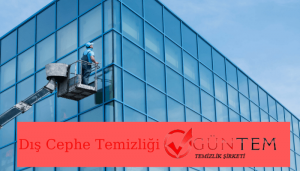 Plazalarda dış cephe temizliği