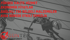 Bizim temizlikteki prensiplerimiz.