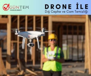 Drone ile temizlik çalışması