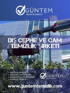 Dış cephe temizlik çalışması Güntem