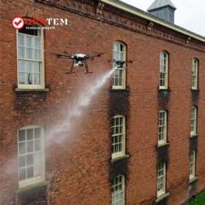 Dış cephe temizlik dronu