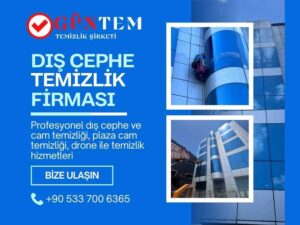 Dış cephe yıkama Güntem Temizlik