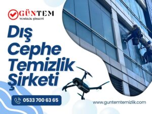 Drone ile dış cephe temizlik şirketi