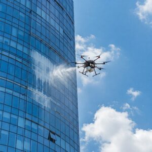 Drone teknolojisi ile dış cephe temizliği