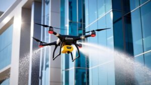 Dış cephe yıkama drone sistemleri