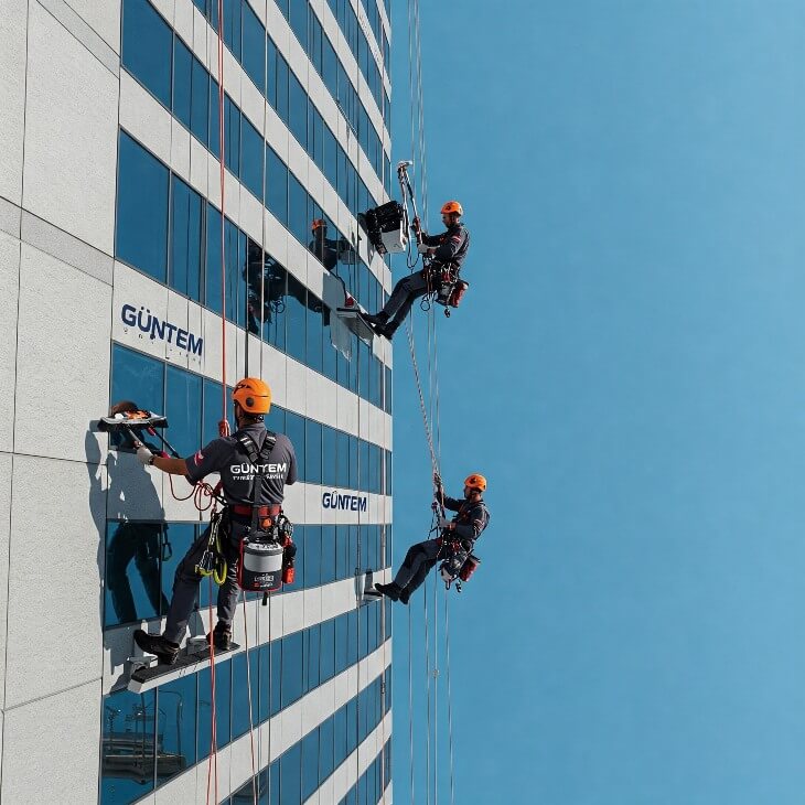 Mevsimsel dış cephe temizlik hizmetleri