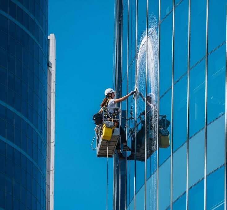 Aylık veya yıllık dış cephe temizlik hizmetleri
