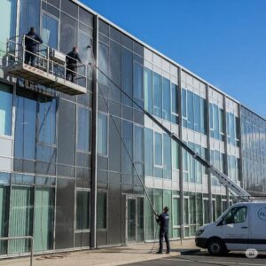 Dış cephe temizliğinde saf su kullanımı