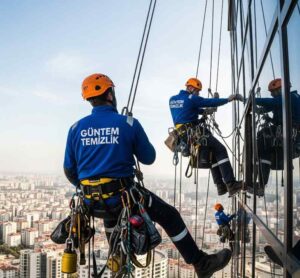 Endüstriyel dağcılık yöntemi ile Şişli Nişantaşı dış cephe temizliği hizmetleri