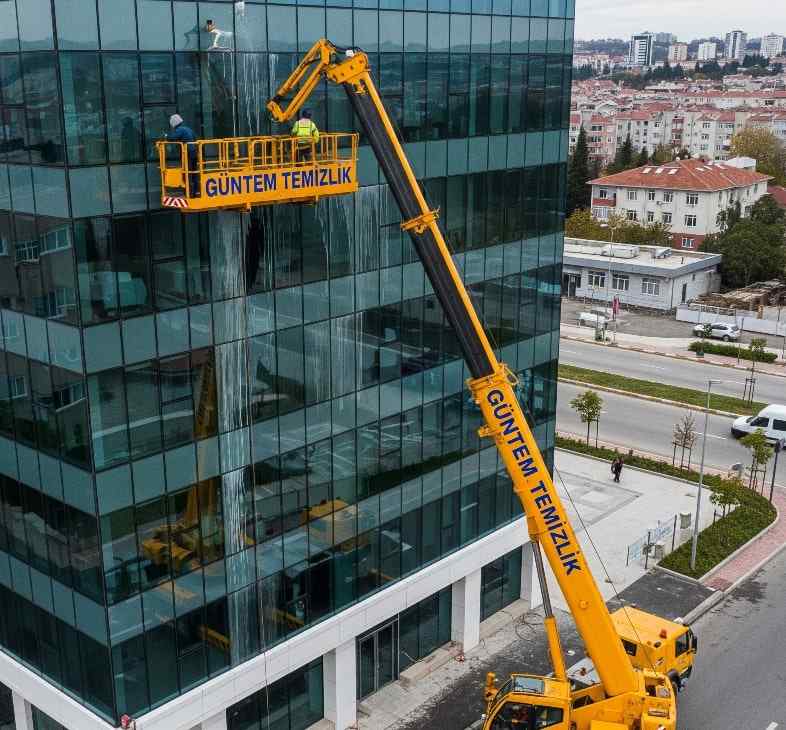 Şişli Harbiye dış cephe ve cam temizlik hizmetleri