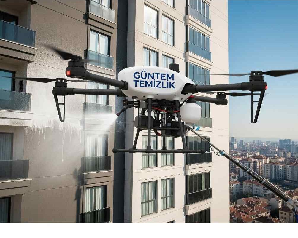 Başakşehir Kayaşehir mahallesi drone ile dış cephe temizliği hizmetleri
