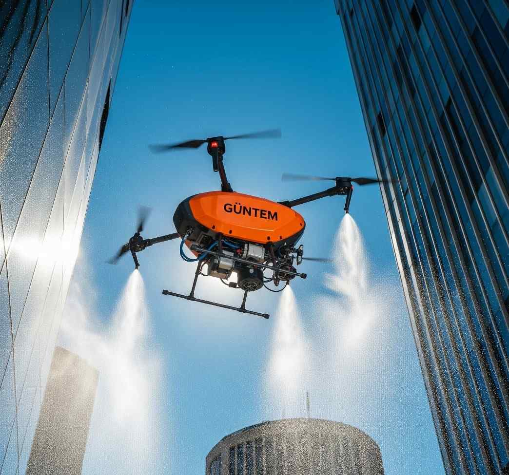 Çorlu drone ile dış cephe temizliği hizmetleri