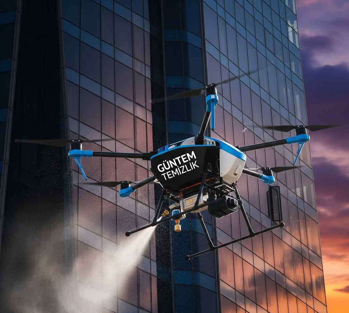 Drone ile Bahçelievler dış cephe temizliği hizmetleri
