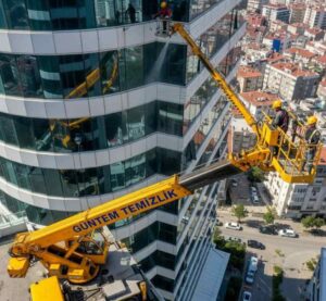 Sepetli vinçle erişimle Büyükçekmece dış cephe temizliği hizmetleri