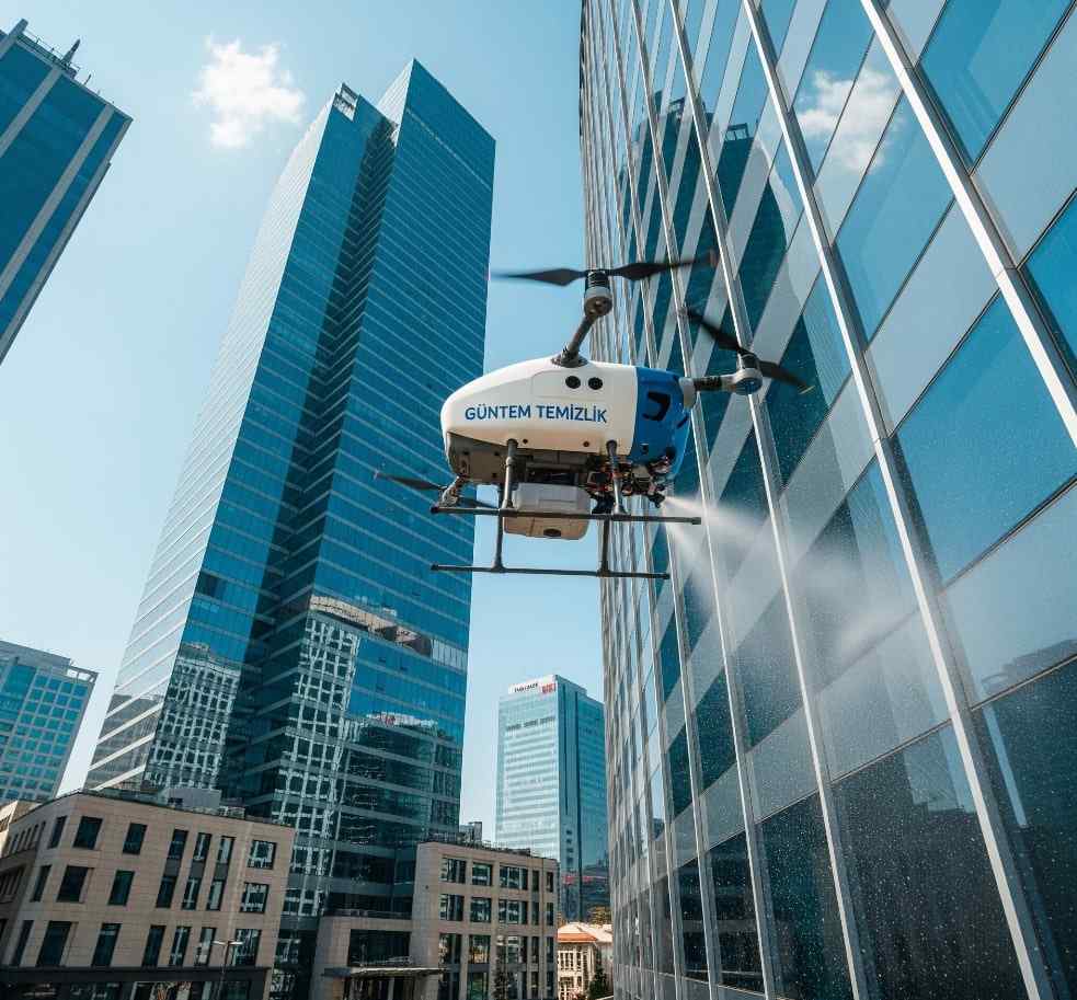 Drone ile Esenler dış cephe temizliği hizmetleri