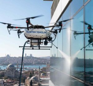 Drone ile Silivri dış cephe cam temizliği hizmetleri