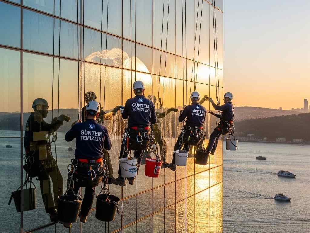 Profesyonel Beykoz dış cephe cam temizliği hizmetleri