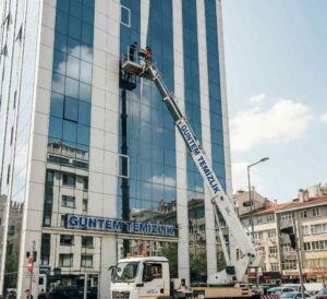 Sepetli vinç ile Sultangazi dış cephe temizliği hizmetleri