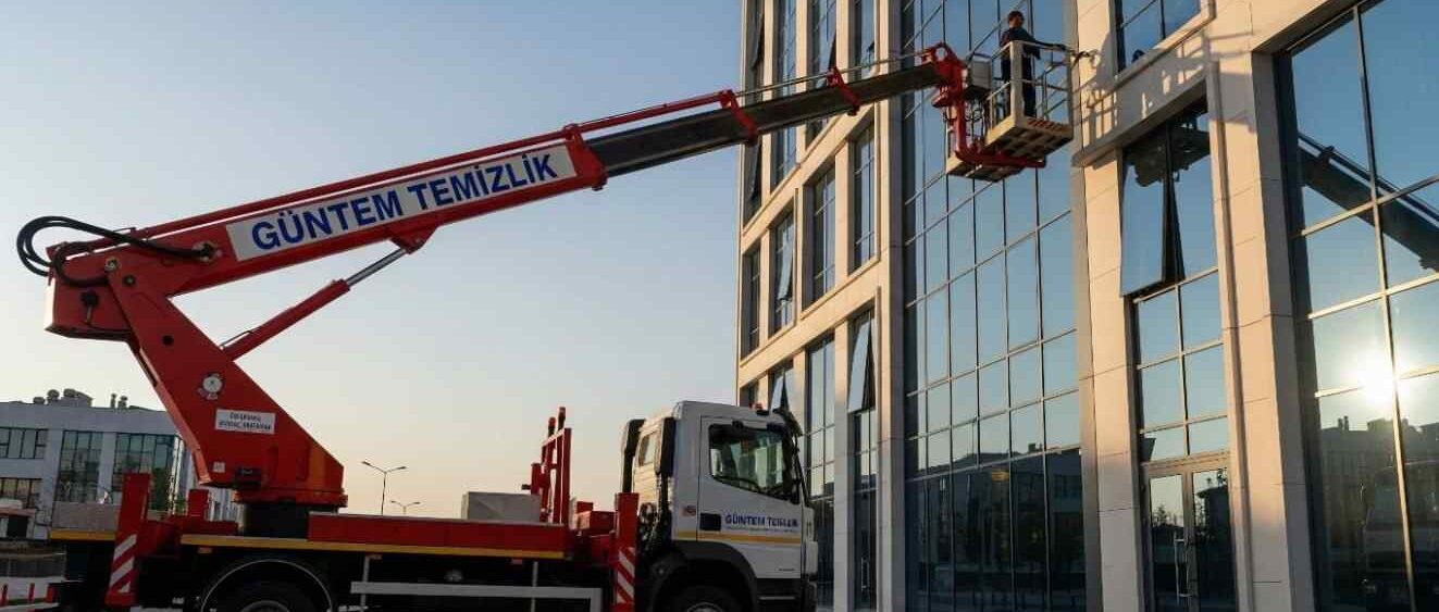 Sepetli vinç ile Üsküdar dış cephe temizliği hizmetleri