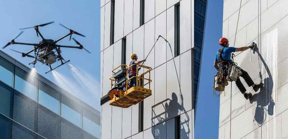 Bursa dış cephe ve cam temizliği hizmetleri