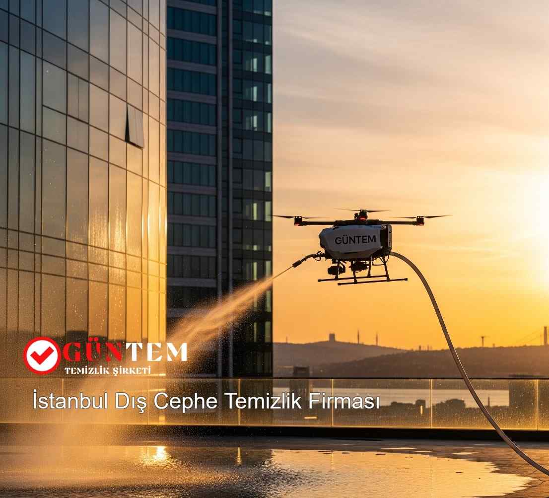 Drone ile Arnavutköy dış cephe temizliği hizmetleri