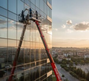 Kağıthane'de profesyonel dış cephe cam temizliği hizmetleri