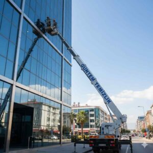 Sepetli vinç ile Arnavutköy dış cephe temizliği hizmetleri