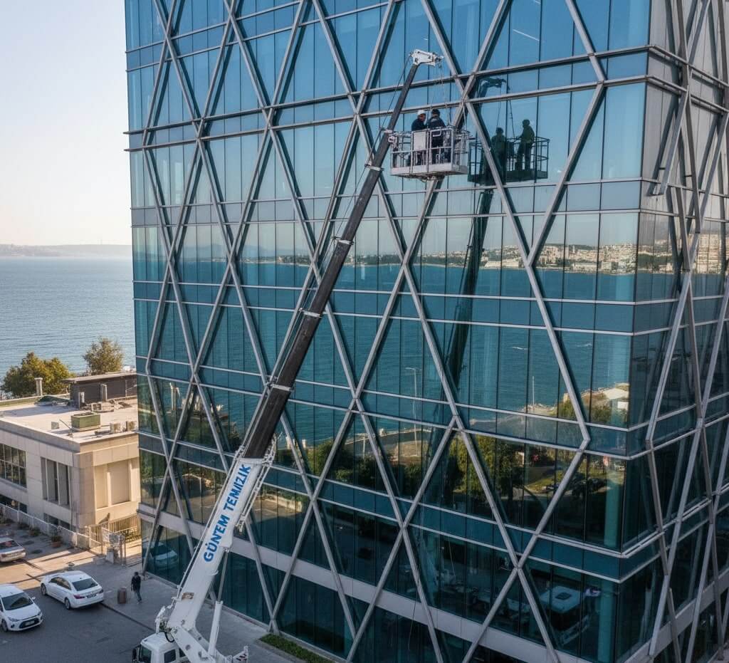 yüksek basınçlı su ile Kağıthane dış cephe temizlik hizmetleri
