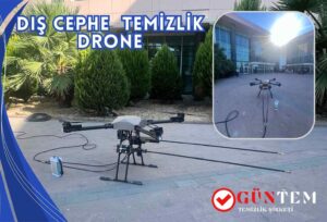 Dış cephe temizlik drone