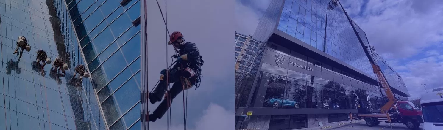 Dış cephe ve cam temizliği: Güntem Temizlik şirketi