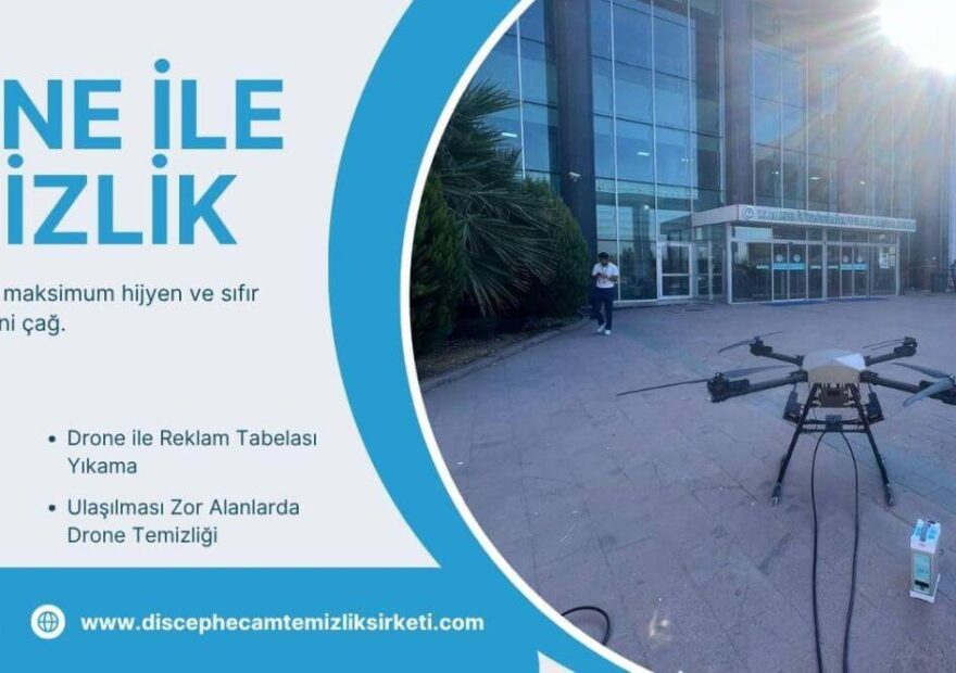 Drone ile temizlik hizmetleri