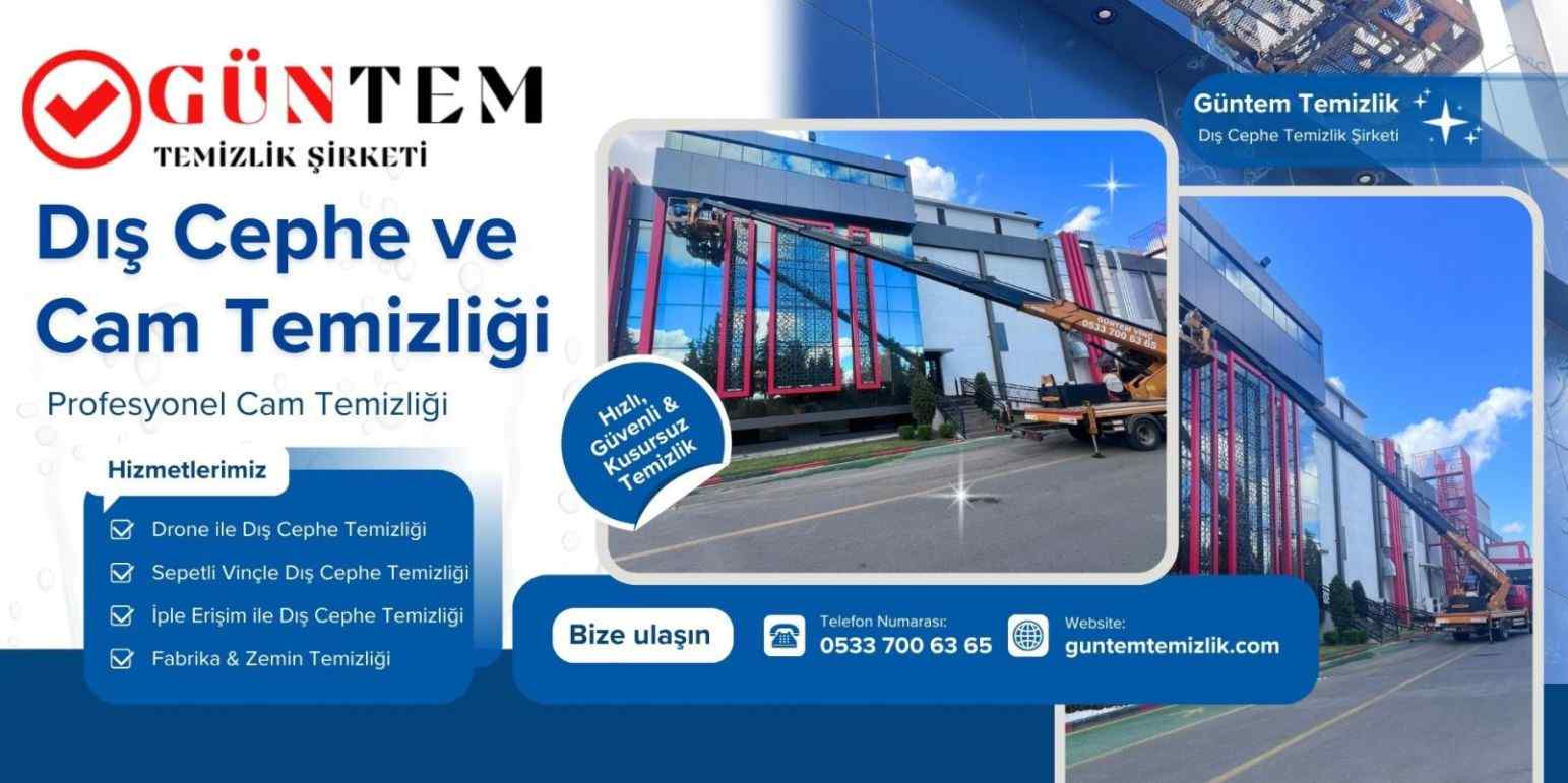 Modern yöntemlerle kapsamlı dış cephe temizlik hizmetleri