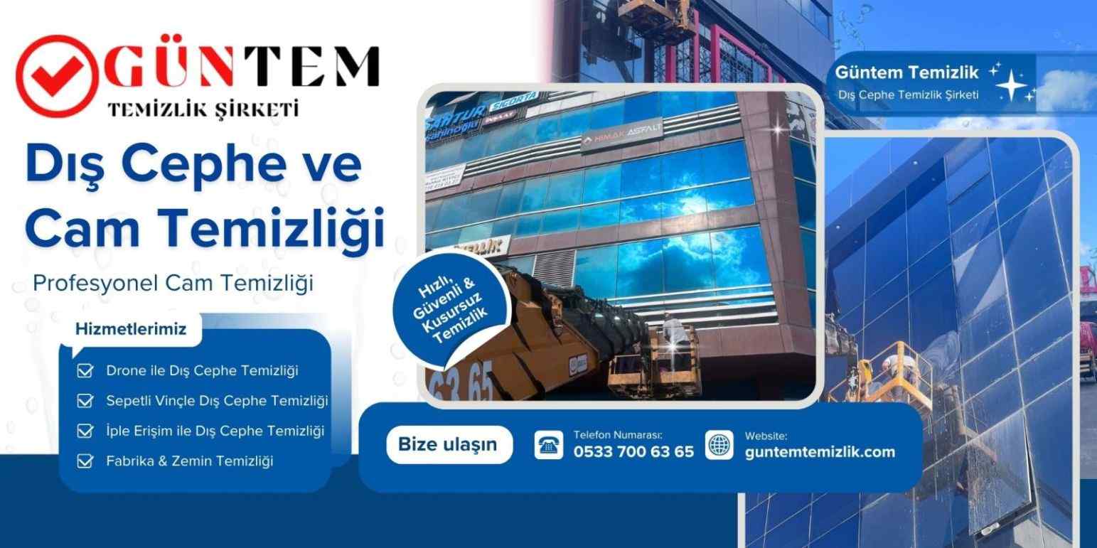 Profesyonel dış cephe temizliği hizmetleri