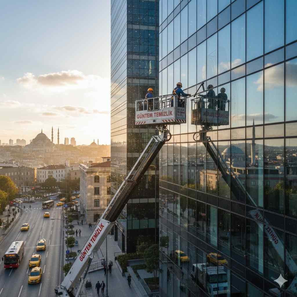 Profesyonel Yeşilköy dış cephe cam temizliği hizmetleri