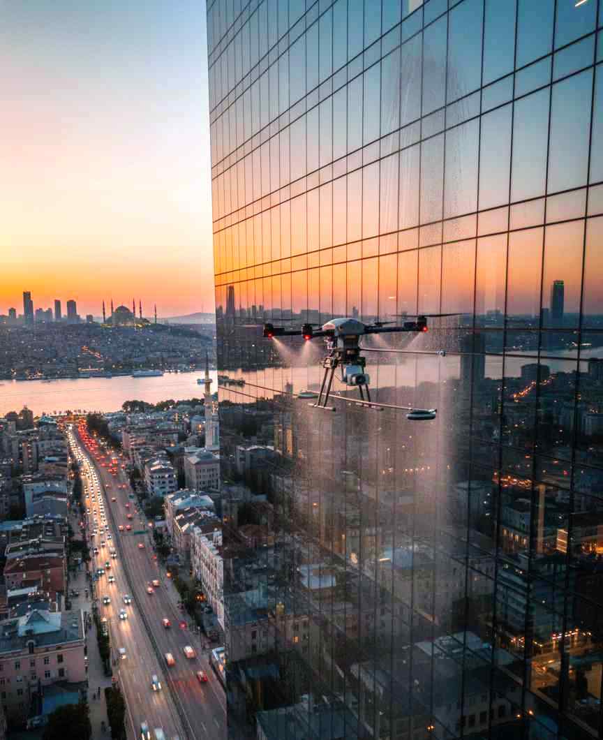 Bahçelievler Kocasinan dış cephe ve cam temizlik hizmetleri: Güntem Temizlik Şirketi