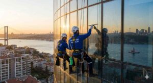 İstanbul'da apartman ve site cephe temizliği çalışmaları: Güntem