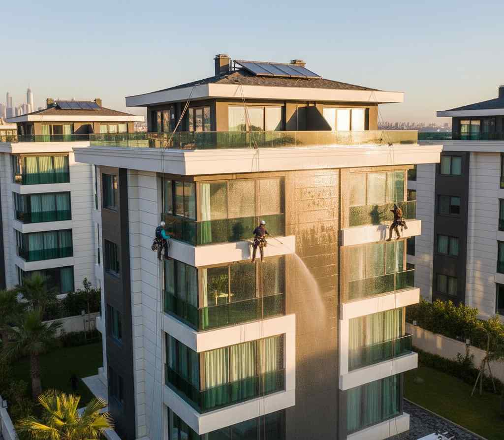 İstanbul dış cephe temizliği hizmetleri: Güntem