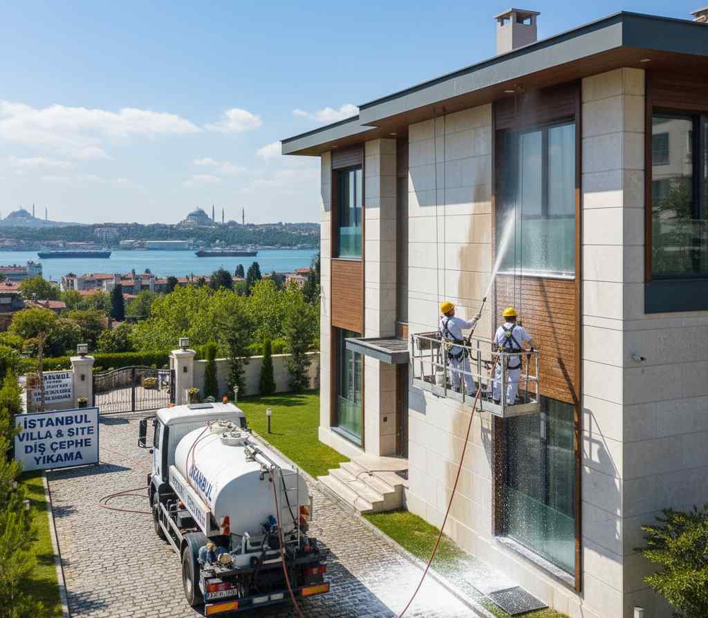 İstanbul villa dış cephe temizliği hizmetleri: Güntem Temizlik