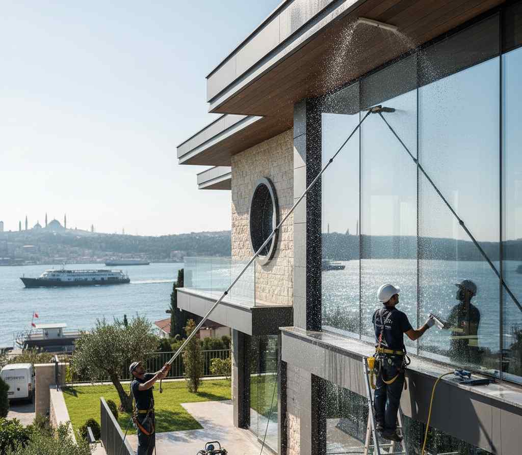 İstanbul villa ve site dış cephe temizliği hizmetleri: Güntem