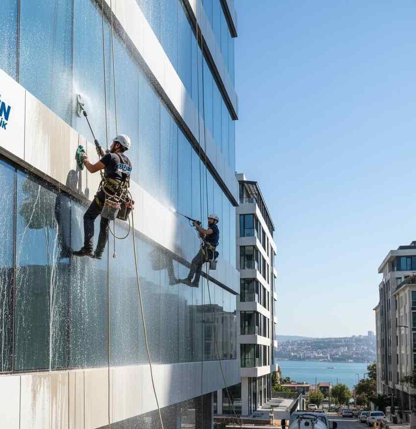 Kanarya'da inşaat sonrası dış cephe temizliği hizmetleri: Güntem Temizlik Şirketi