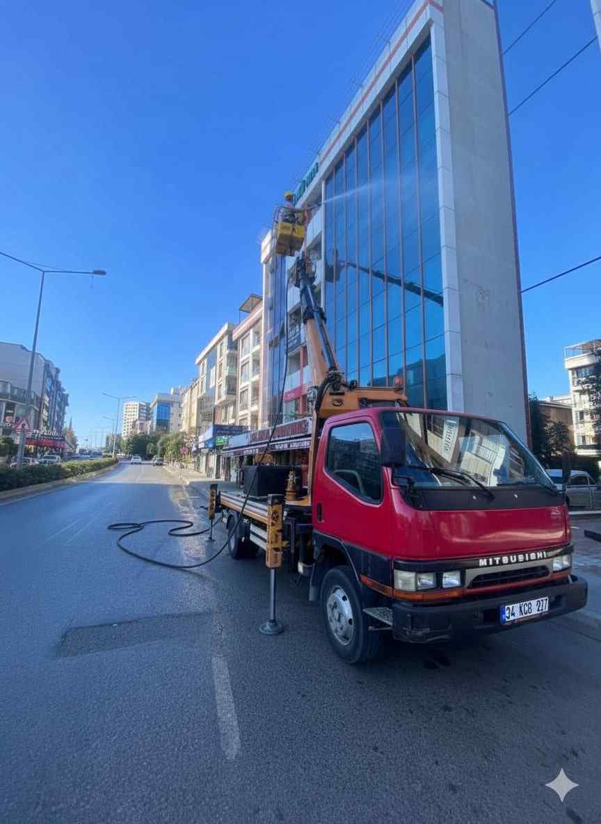Küçükçekmece Halkalı dış cephe ve cam temizliği hizmetleri: Güntem Temizlik