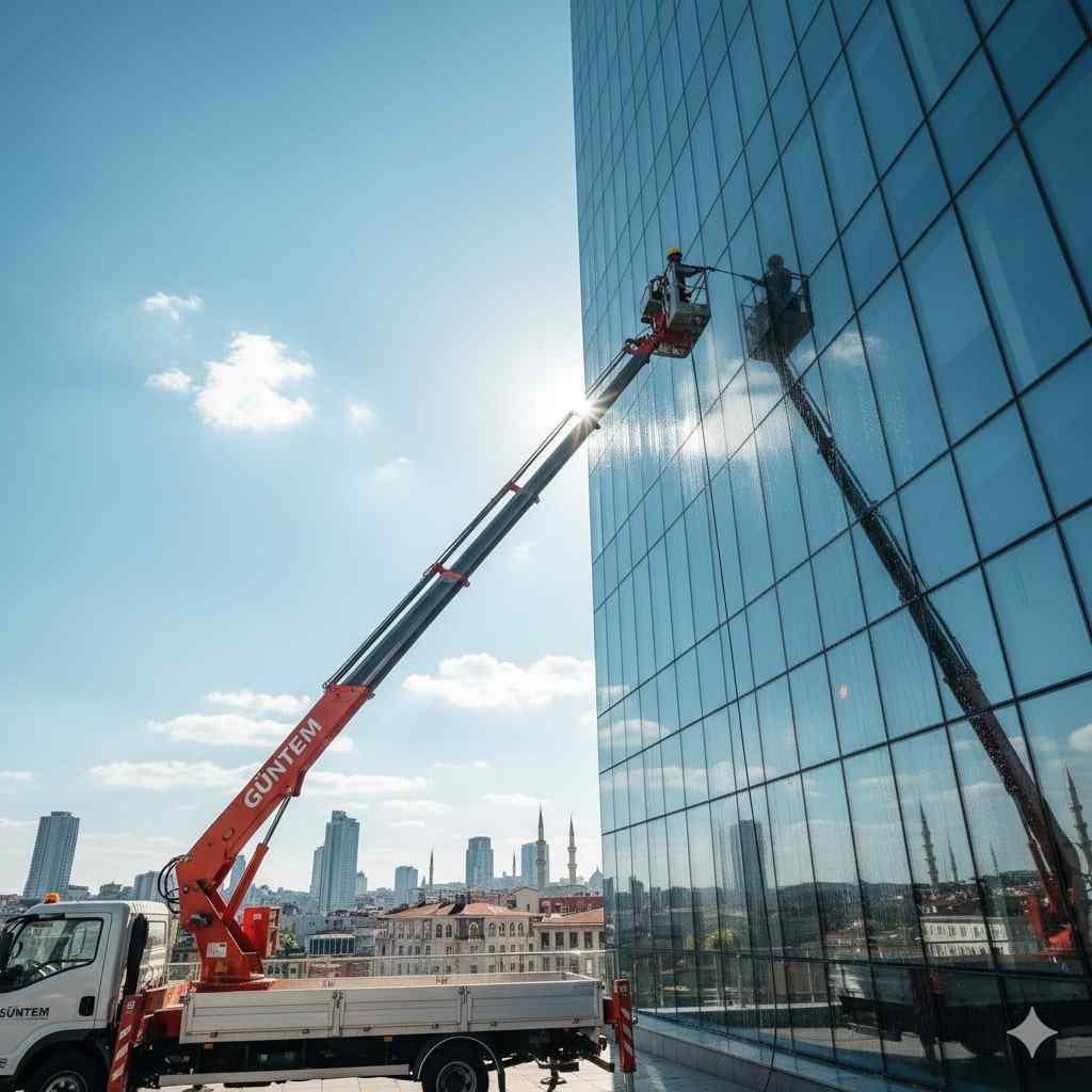 Profesyonel Atakent dış cephe cam temizliği hizmetleri: Güntem Temizlik