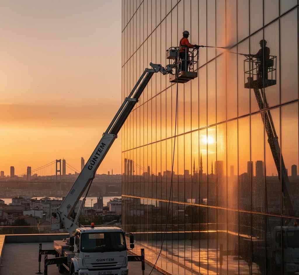 Profesyonel Halkalı dış cephe temizliği hizmetleri: Güntem