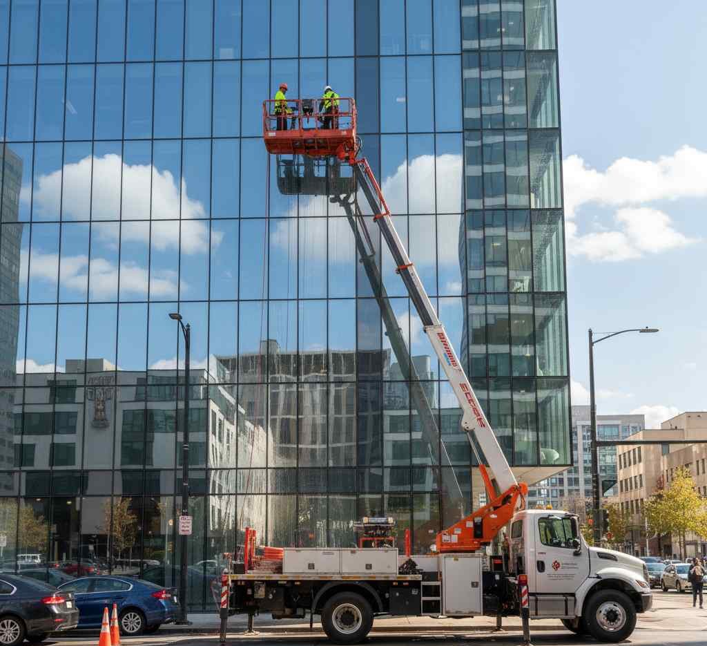Profesyonel Kanarya dış cephe cam temizliği hizmetleri: Güntem