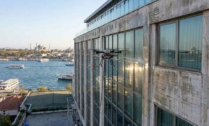 Drone ile Cennet Mahallesi dış cephe temizlik hizmetleri: Güntem Temizlik