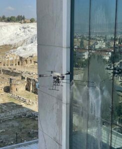 Drone ile Denizli dış cephe temizliği hizmetleri: Güntem Temizlik Şirketi