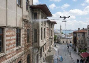 Drone ile İzmir dış cephe temizliği hizmetleri: Güntem Temizlik