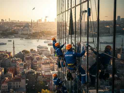 İple erişimle Etiler dış cephe temizlik hizmetleri