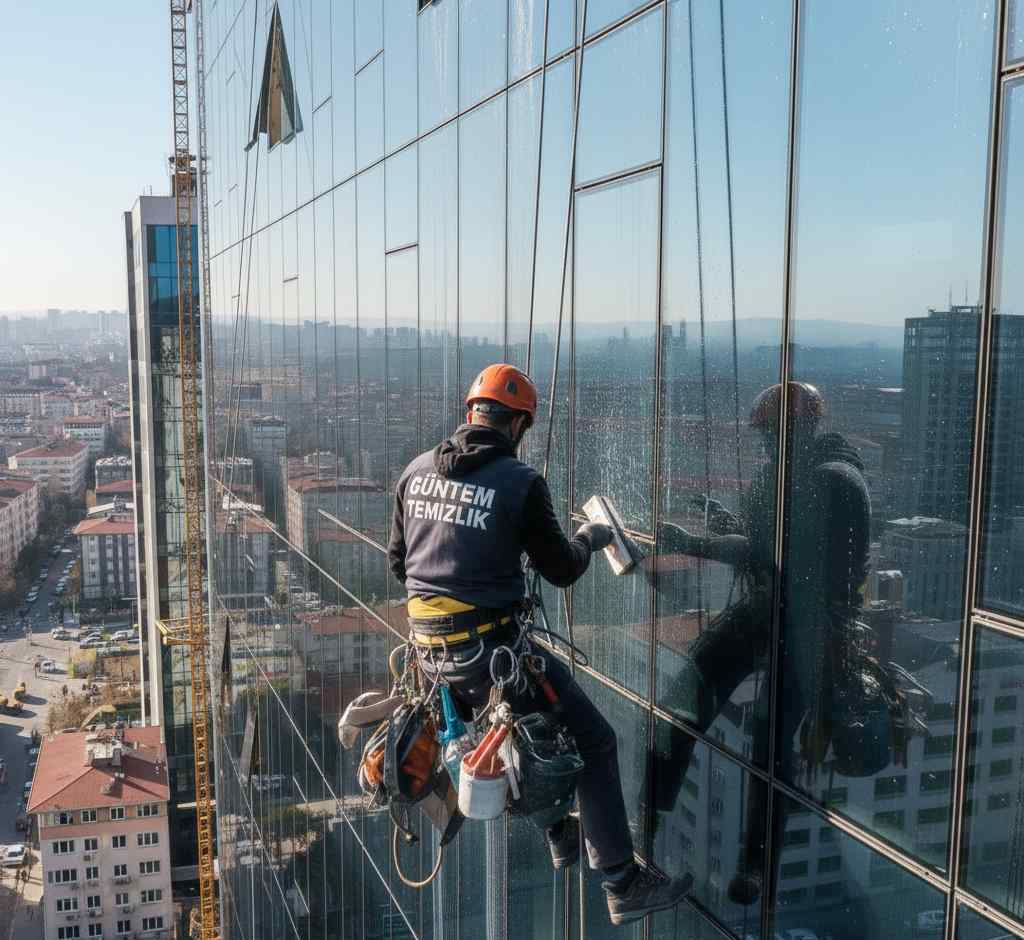 Profesyonel Ortaköy dış cephe cam temizliği hizmetleri: Güntem Temizlik