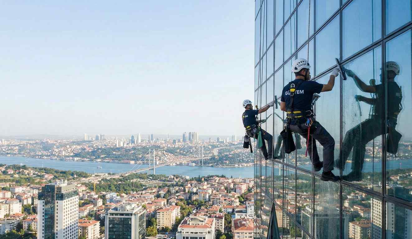 Profesyonel Yenikapı dış cephe cam temizliği hizmetleri: Güntem Temizlik